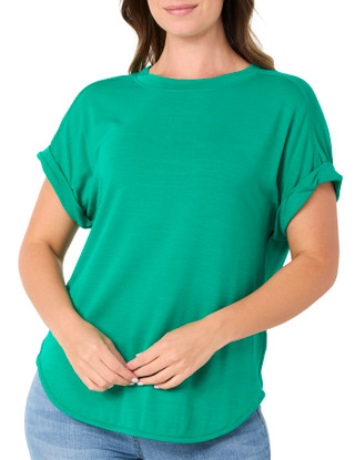 Thumbnail 1: Cupio Women's Short Sleeve Dolman Top 
