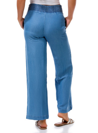 Thumbnail 2: love tree Juniors Pull On Wide Leg Pants 