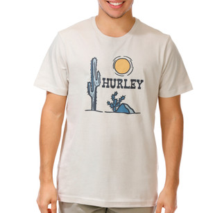 Thumbnail 1: Hurley Men's Short Sleeve Graphic Crew Neck Tee 