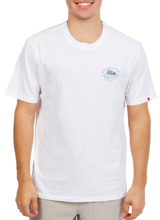 Thumbnail 2: Quiksilver Men's Short Sleeve Graphic Crew Neck Tee 