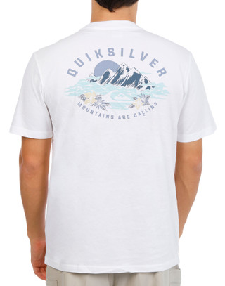 Thumbnail 1: Quiksilver Men's Short Sleeve Graphic Crew Neck Tee 