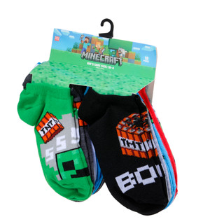 Thumbnail 3: Minecraft Boys 10 Pk Minecraft Socks  