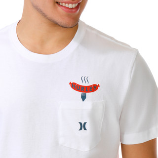 Thumbnail 6: Hurley Men's BBQ Print Chest Pocket T-Shirt 