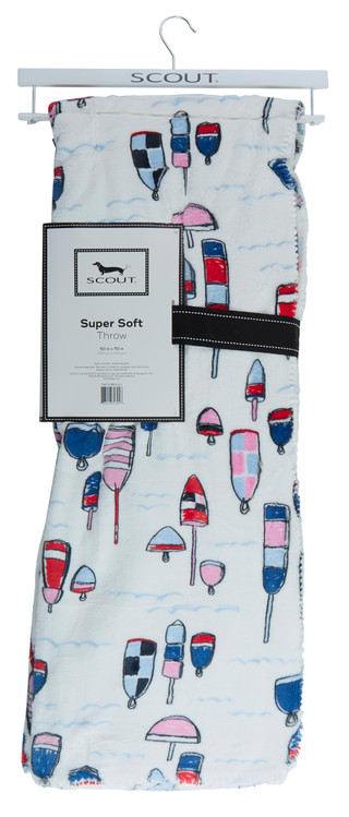 Thumbnail 3: SCOUT 50x70 Americana Summer Throw Blanket 