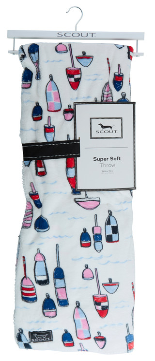 Thumbnail 1: SCOUT 50x70 Americana Summer Throw Blanket 