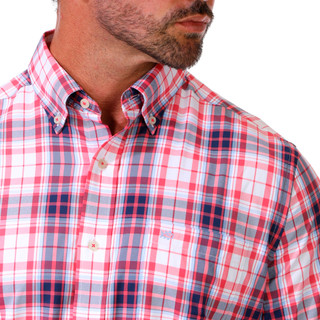 Thumbnail 2: Southern Tide Men's Long Sleeve Plaid Button Down Shirt 
