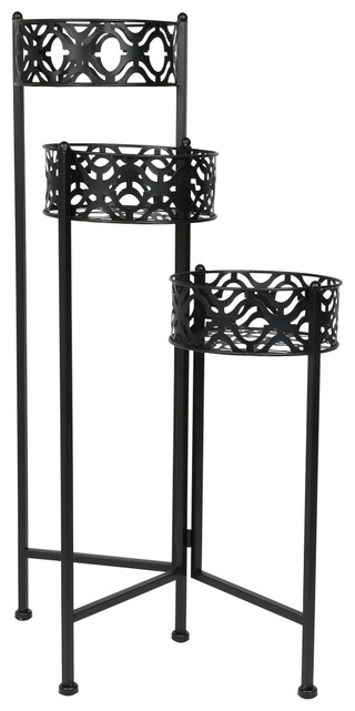 Thumbnail 1: Sagebrook Home 29 in 3 Tier Plant Stand 