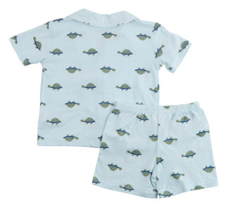 Thumbnail 2: Rugged Bear Toddler Boys 2 Pc Print Pajama Shorts Set 