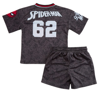 Thumbnail 2: Marvel Little Boys 2 Pc Spider-Man Soccer Jersey Set 