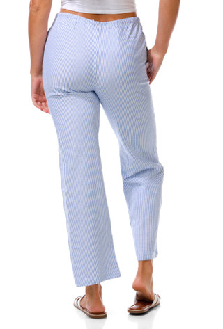 Thumbnail 2: love tree Juniors Striped Linen Pants 