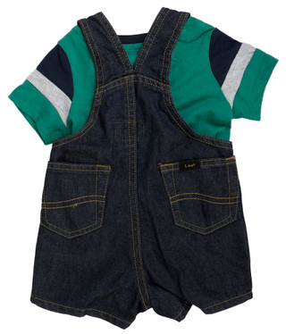Thumbnail 3: Lee Baby Boy 2 Pc Shortalls Set 