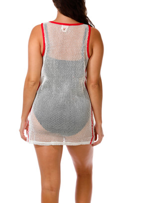Thumbnail 4: Billabong x Lottie Hall Juniors You're A Star Open Knit Dress 