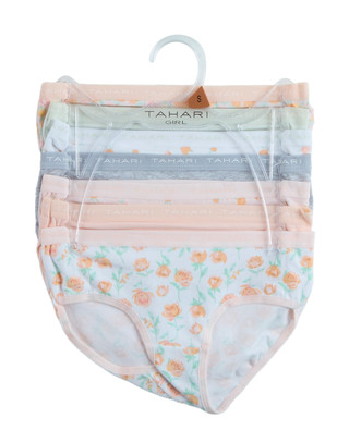 Thumbnail 1: Tahari Girls 7 Pk Brief Underwear Set 