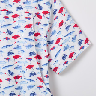 Thumbnail 4: Silver Bait Men's Americana Short Sleeve Button Down 