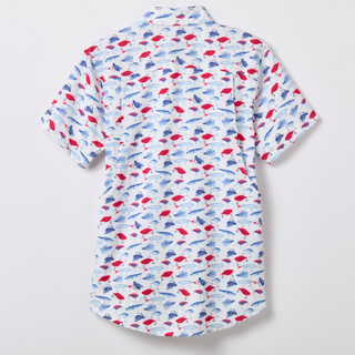 Thumbnail 5: Silver Bait Men's Americana Short Sleeve Button Down 