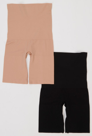 Thumbnail 2: Skinny Girl Women's 2 Pk Shapewear Shorts  