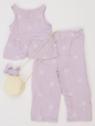 Thumbnail 2: BEARPAW Little Girls 3 Pc Pants Set  