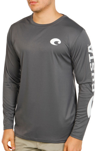 Thumbnail 2: COSTA Men's Long Sleeve Technical Crew Shirt 