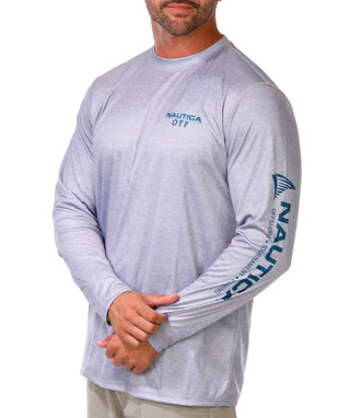 Thumbnail 2: Nautica OTF Long-Sleeve UPF 50+ Performance Shirt 