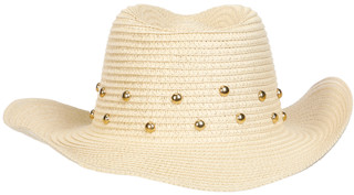 Thumbnail 2: Nicole Miller Gold Bead Cowboy Hat 