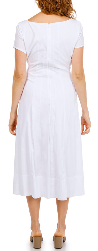 Thumbnail 2: Ellen Tracy Women's Stretch Poplin Paneled Dress 