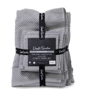Thumbnail 1: DWELL STUDIO 6 Pc Oversized Cotton Bath Towel Set 