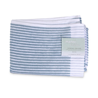 Thumbnail 1: Martex Restore Striped Bath Towel 
