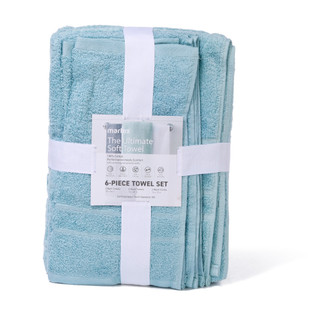 Thumbnail 1: Martex 6 Pc Ultimate Soft Bath Towel Set 