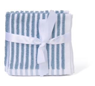 Thumbnail 1: Martex 4 Pk Restore Striped Washcloths 