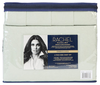 Thumbnail 2: RACHEL ROY King 6 Pc Embossed Sheet Set 