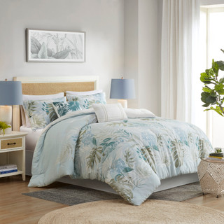 Thumbnail 1: Harbor House Harbor House Kiawah Island Oversized Cotton Comforter Full 