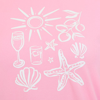 Thumbnail 4: REEL LEGENDS Women's Bamboo Beach Cocktails Tee 