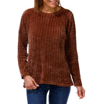 Thumbnail 1: Chenault Women's Cozy Ribbed Knit Top  