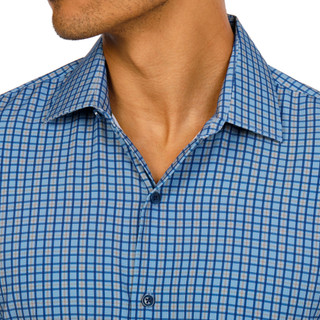 Thumbnail 2: Eddie Bauer Men's Long Sleeve Plaid Woven Button Up Collared Shirt 