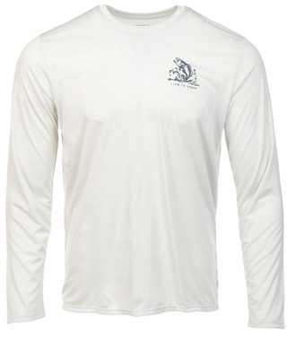 Thumbnail 1: Life is Good Men's Long Sleeve Fishing & Outdoor Tee 