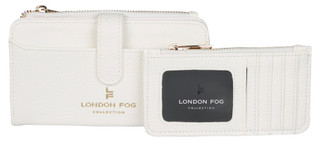 Thumbnail 1: London Fog Pebble 2in1 Wallet 