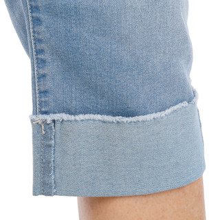 Thumbnail 1: D. Jeans Women's Plus Wide Cuff Capri Jeans 