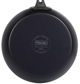 Thumbnail 2: Viking Blue Carbon Steel Fry Pan - 10" 