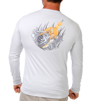 Thumbnail 1: GRUNDENS Men's Long Sleeve Graphic Tech Tee 