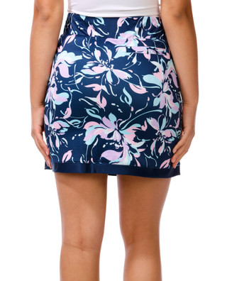 Thumbnail 2: Stella Parker Women's Kendall Contrast Side Split Golf Skort 