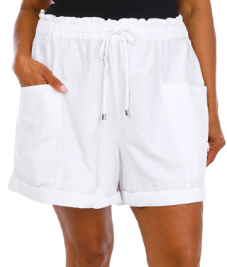 Thumbnail 1: Lands End Plus Pull On Cuff Shorts 