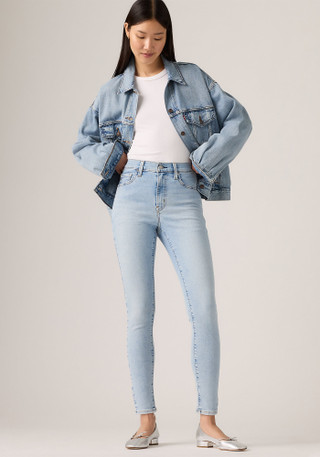 Thumbnail 4: Levi's Juniors Light Wash 720 Skinny Jeans 