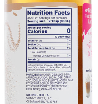 Thumbnail 2: Jordan's Skinny Mixes 25.4 oz Vanilla Syrup  