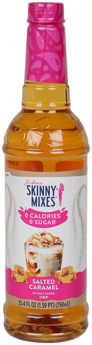 Thumbnail 2: Jordan's Skinny Mixes 25.4 oz Salted Caramel Syrup  