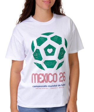 Thumbnail 3: Vintage threadz Juniors Short Sleeve Mexico Soccer Boyfriend Tee 