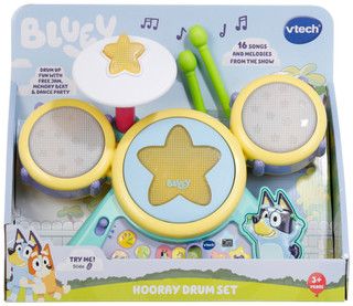 Thumbnail 2: BLUEY Kid's Bluey Hooray Drum Set 