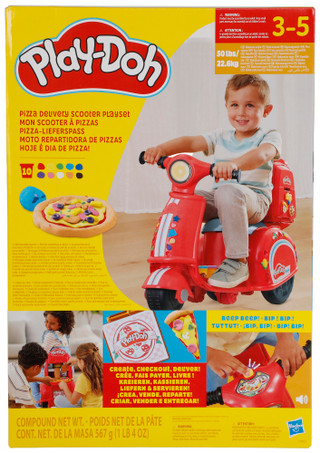 Thumbnail 1: Play-Doh Pizza Delivery Scooter Playset 