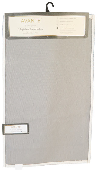 Thumbnail 2: AVA Olivia Blue Rug Set - 2 Piece 