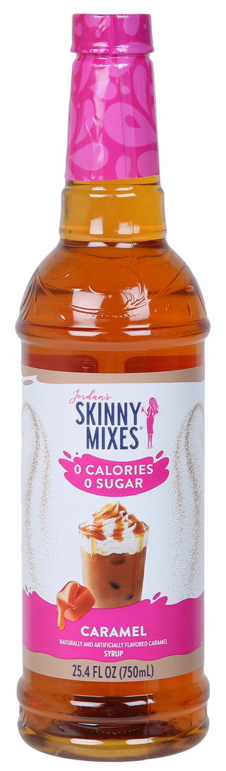 Thumbnail 6: Jordan's Skinny Mixes 25.4 oz Caramel Syrup 