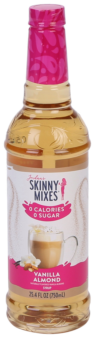 Thumbnail 2: Jordan's Skinny Mixes 25.4 oz Vanilla Almond Syrup  